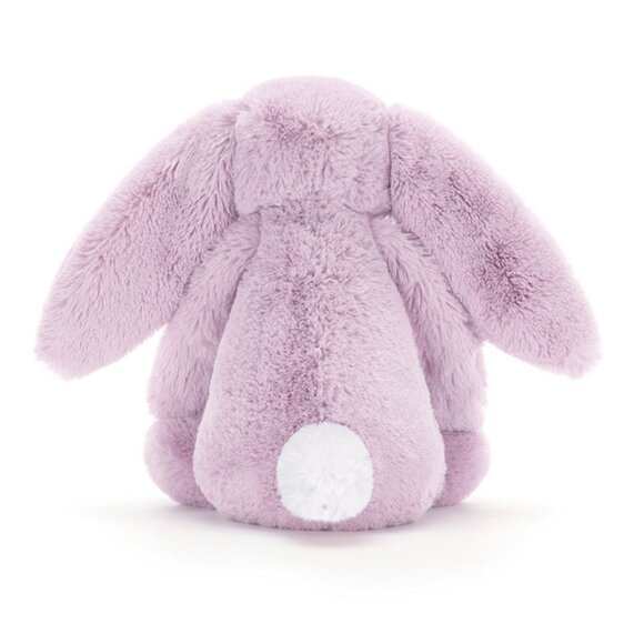 Jellycat Purple Bashful Lilac Bunny Rabbit Hard to Find - Picture 2 of 6